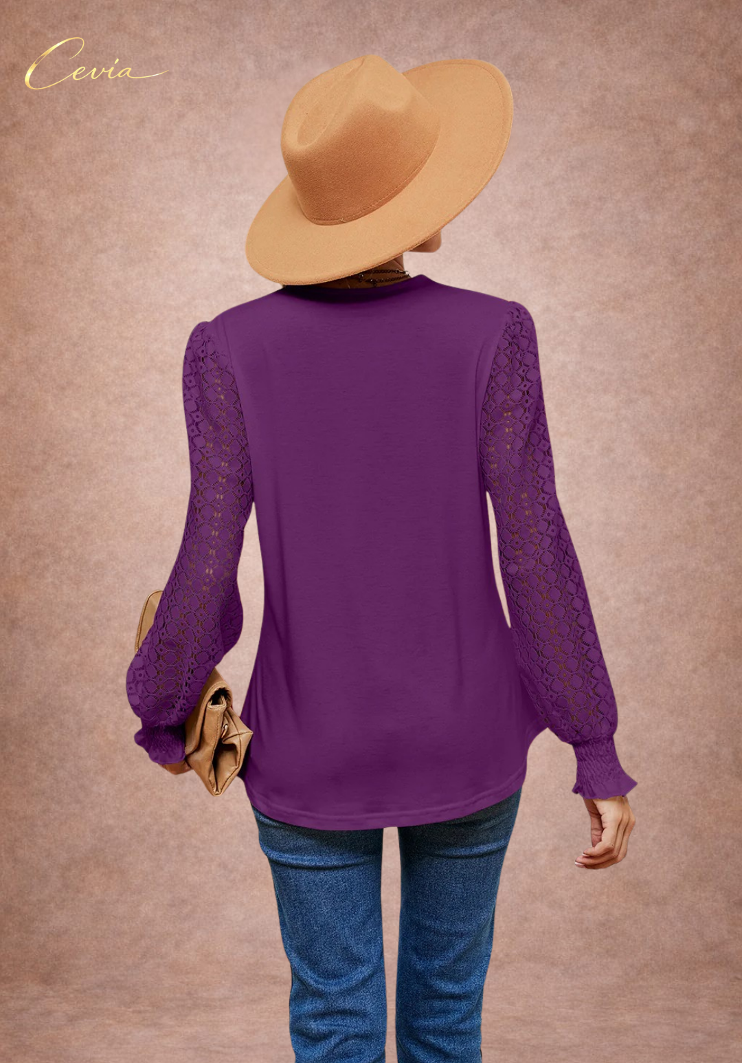 The Elowyn Lace-Elegance Blouse