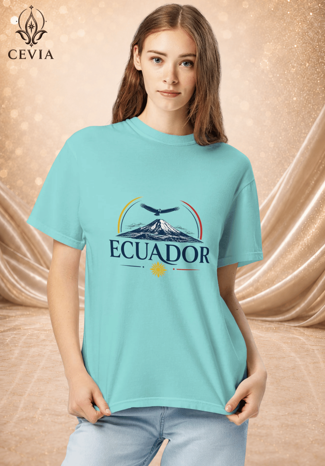 The Ecuador Supporter Graphic Tee