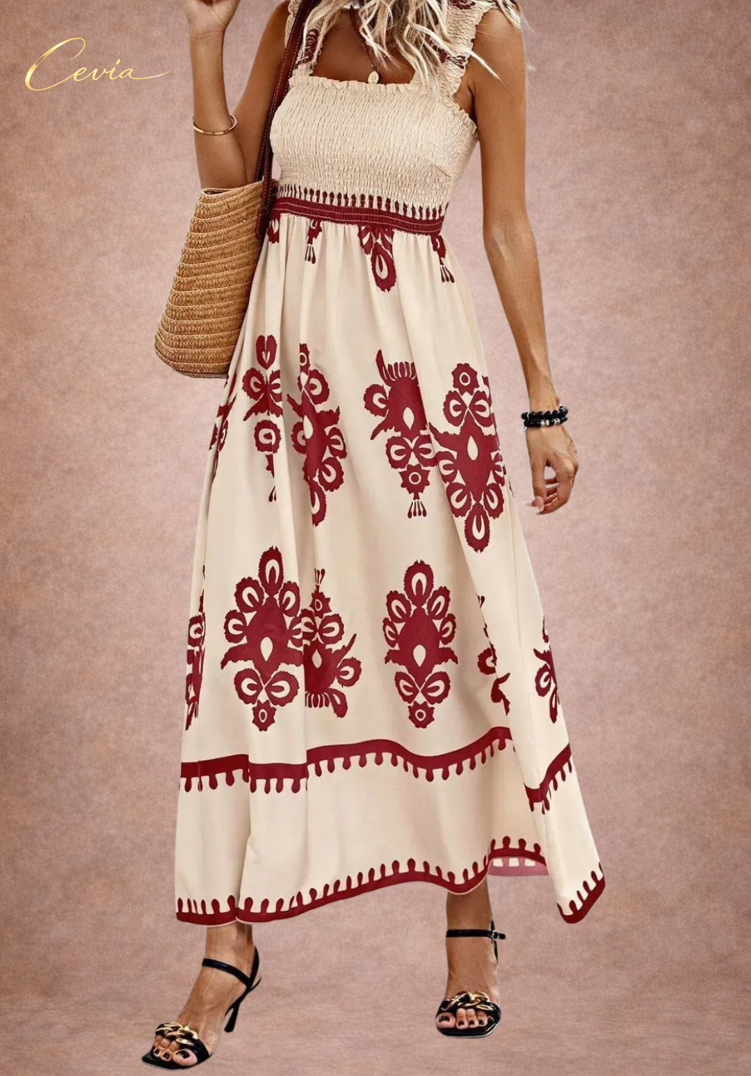 The Midnight Heritage Smocked Dress