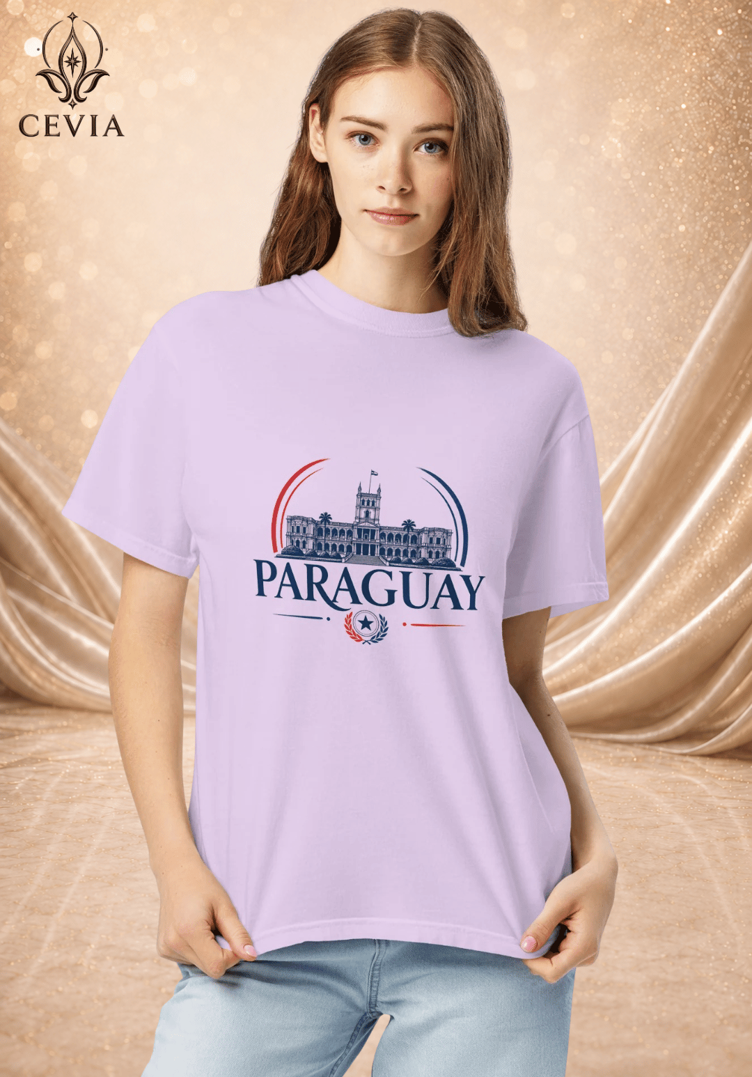The Paraguay Supporter Graphic Tee