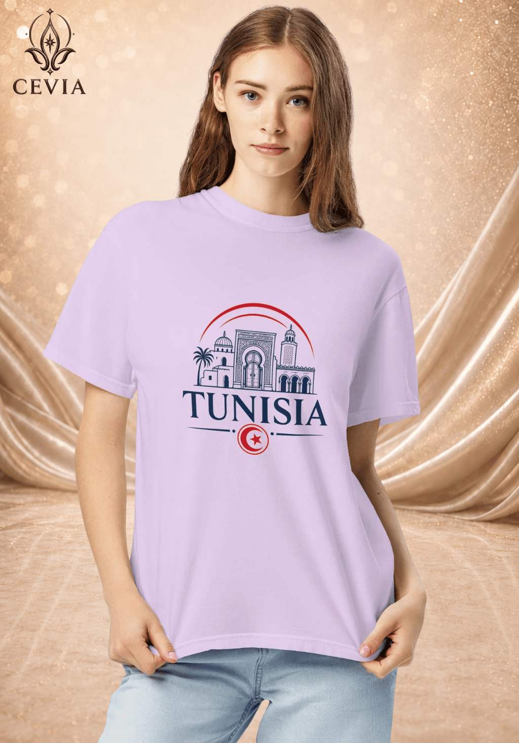 The Tunisia Supporter Graphic Tee