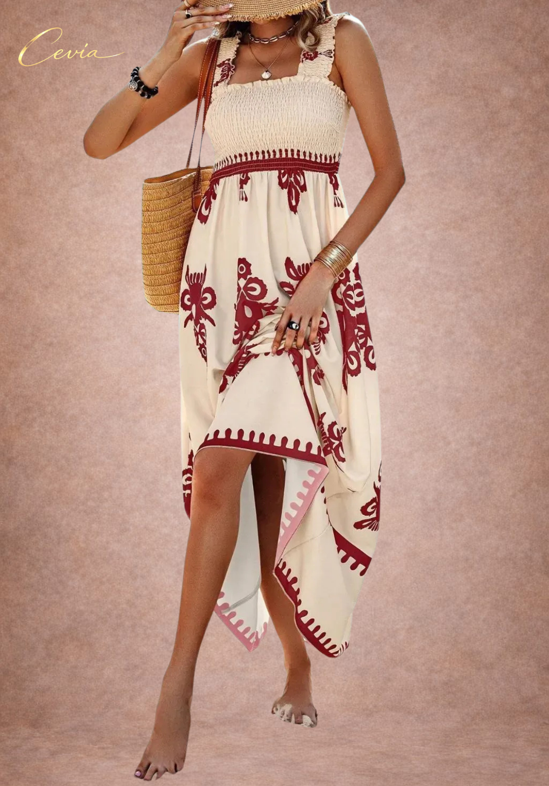 The Midnight Heritage Smocked Dress