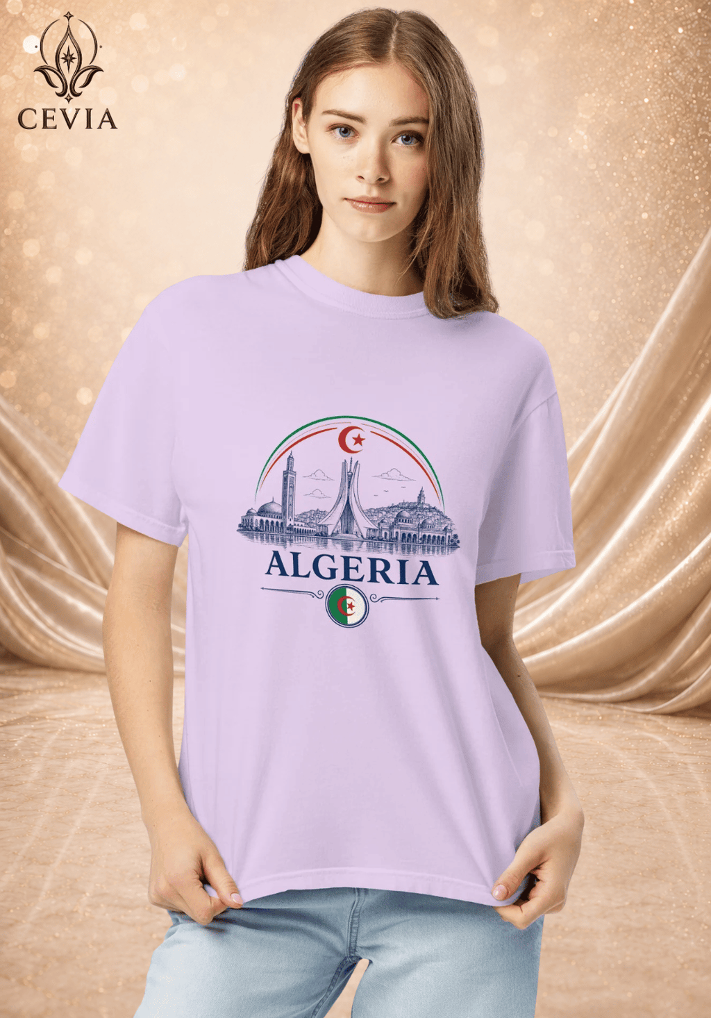 The Algeria Supporter Graphic Tee