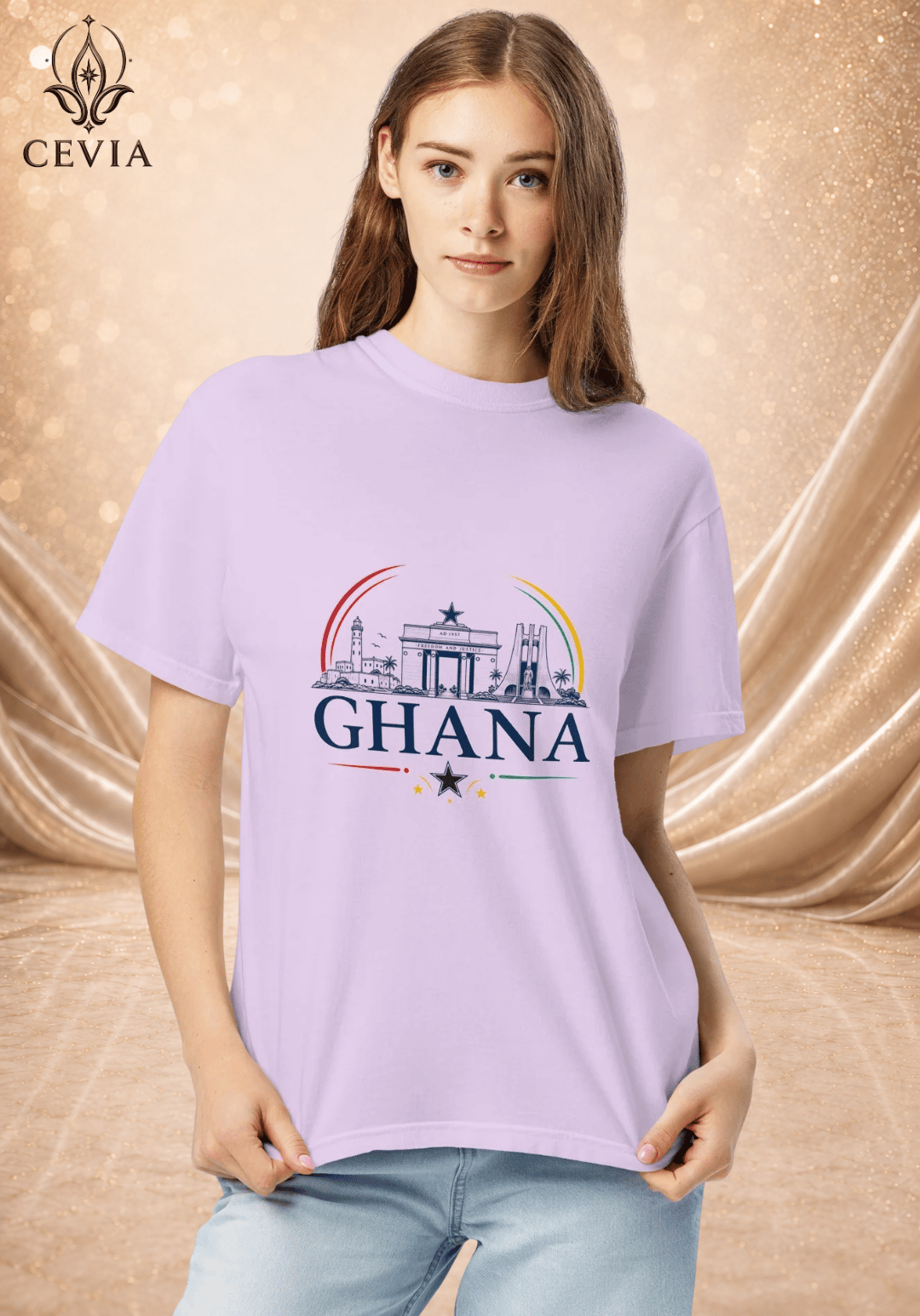 The Ghana Supporter Graphic Tee