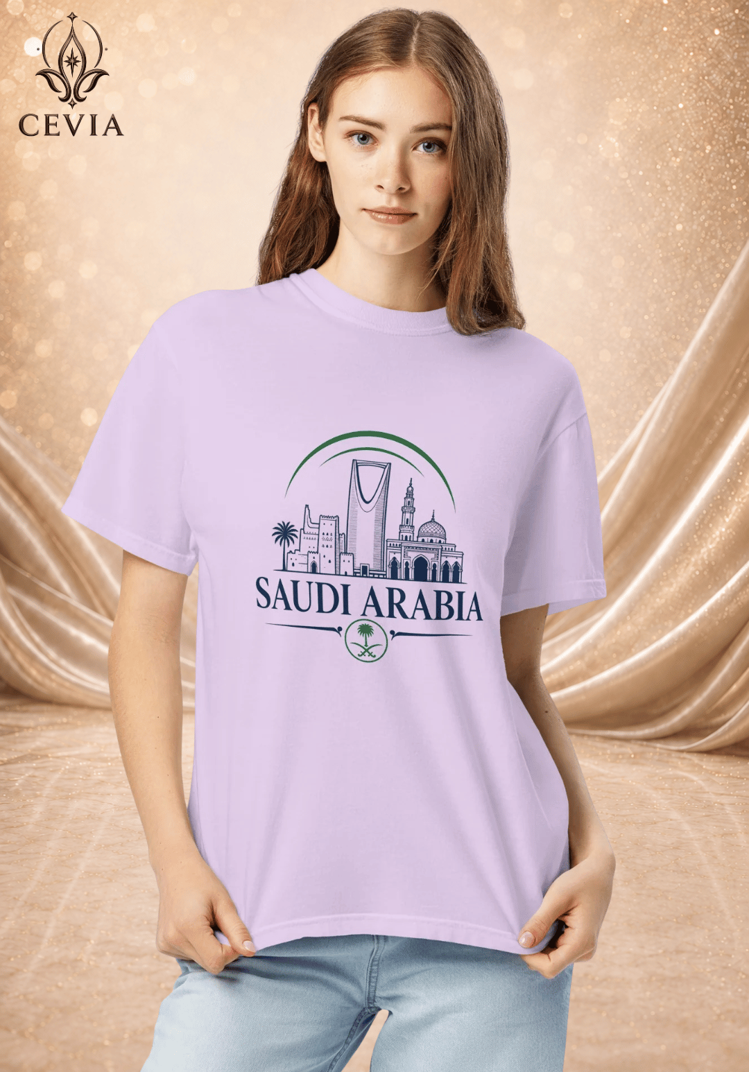 The Saudi Arabia Supporter Graphic Tee