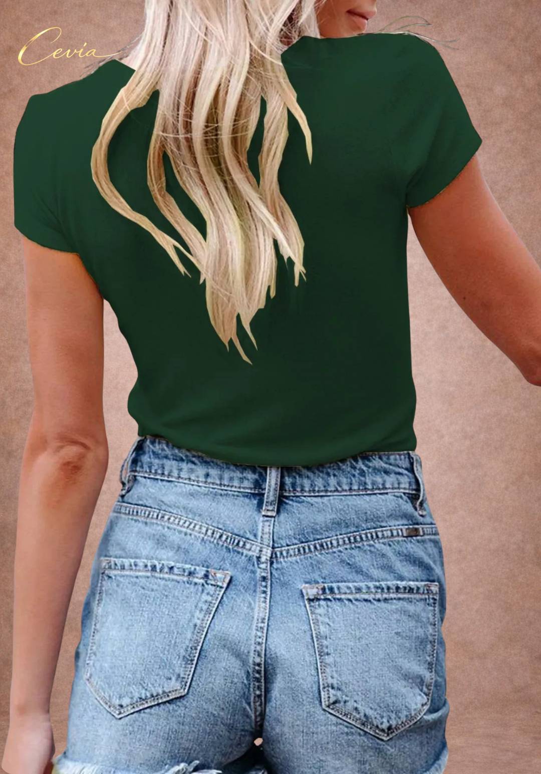 The Riviera Button Detail Tee