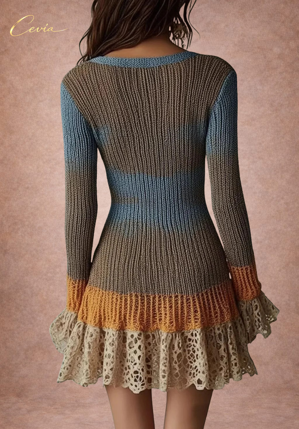 The Boheme Allure Knit Dress