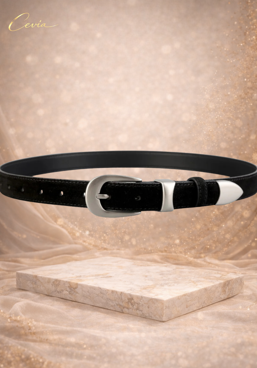 The Silhouette Slim Leather Belt