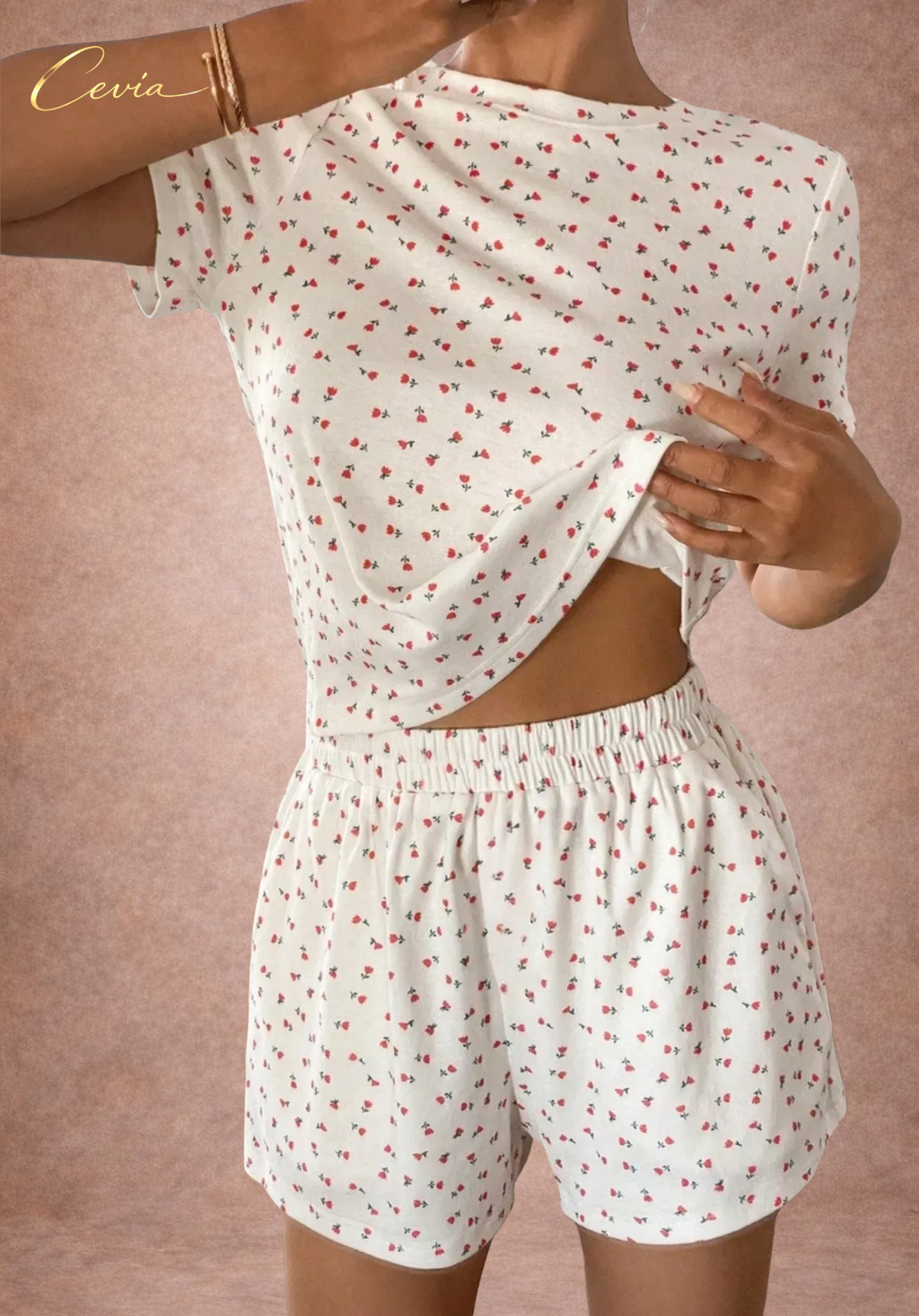 Roseline Whisper Pajama Set