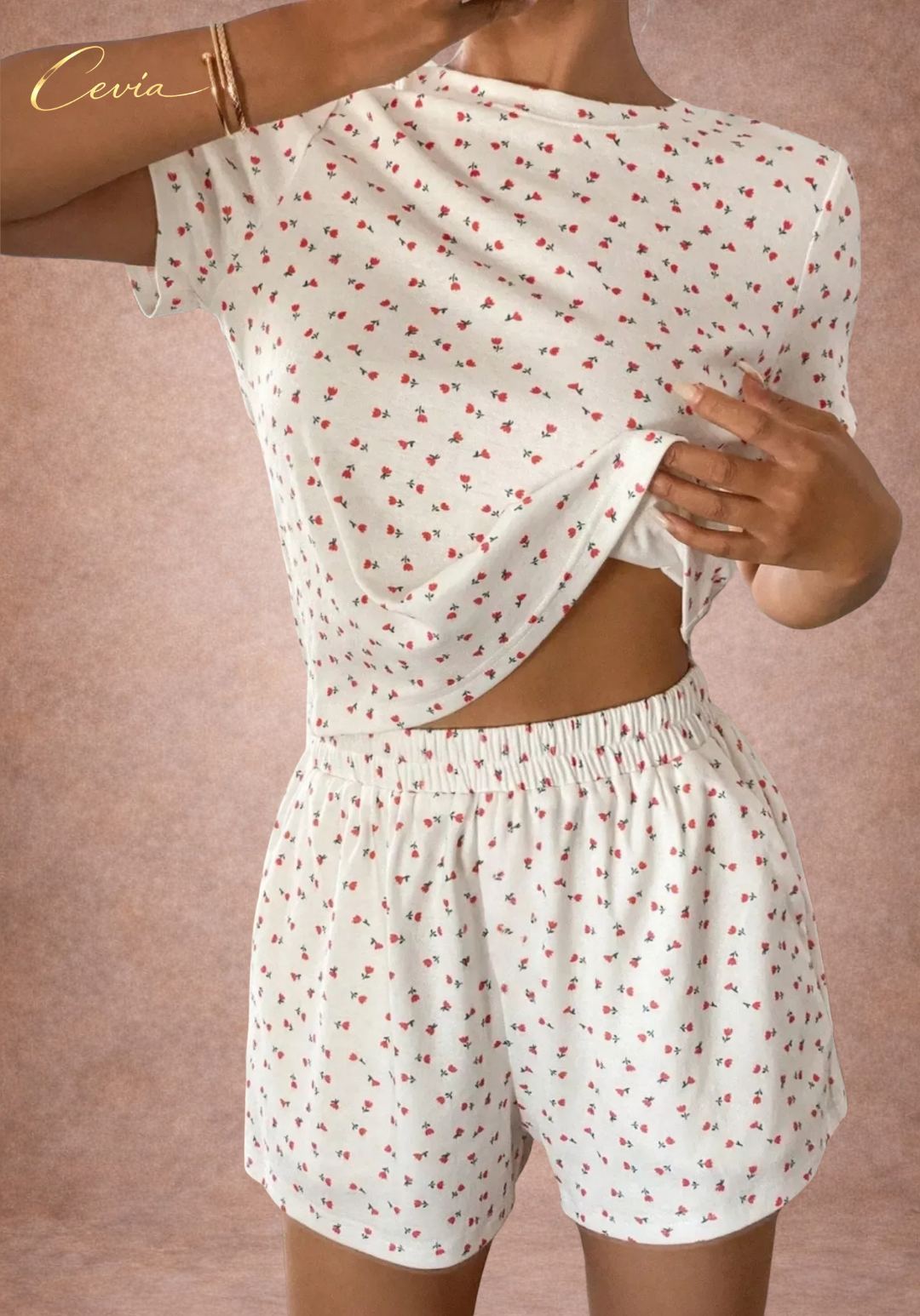 Roseline Whisper Pajama Set