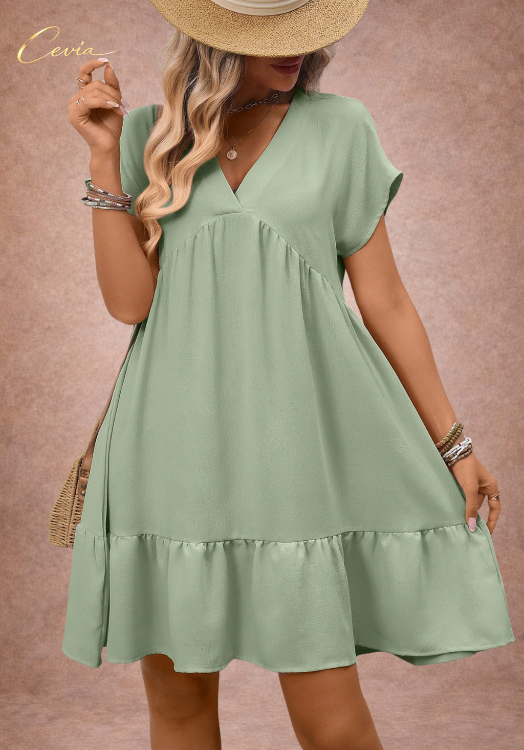 The Soft Whisper Mini Dress