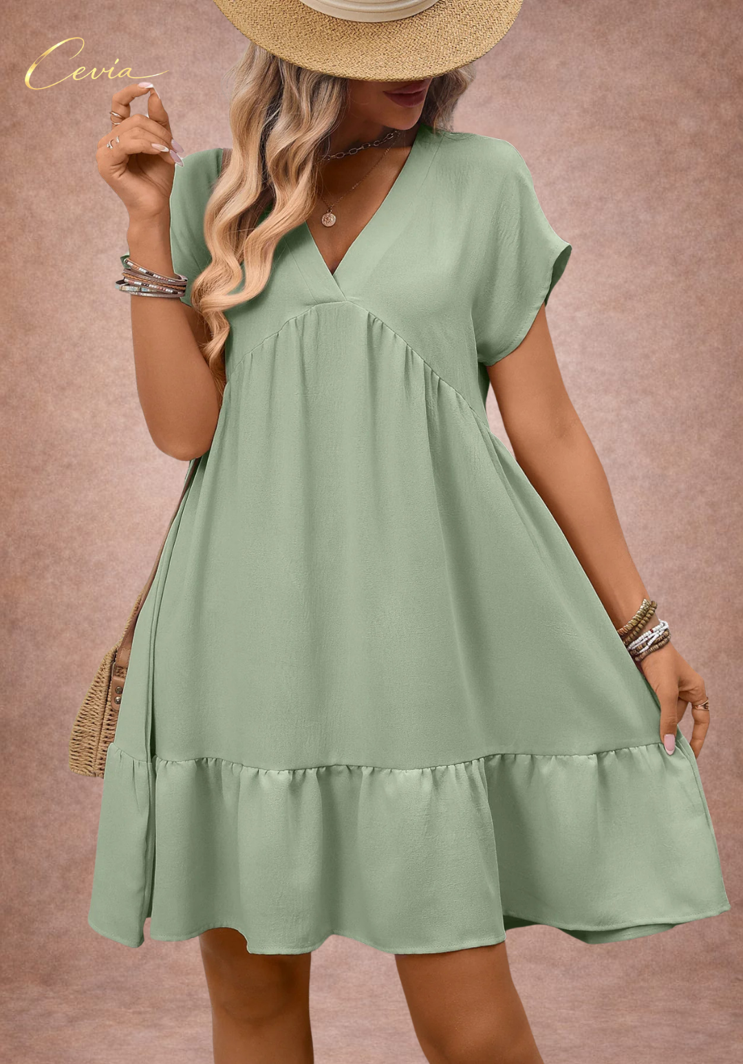 The Soft Whisper Mini Dress