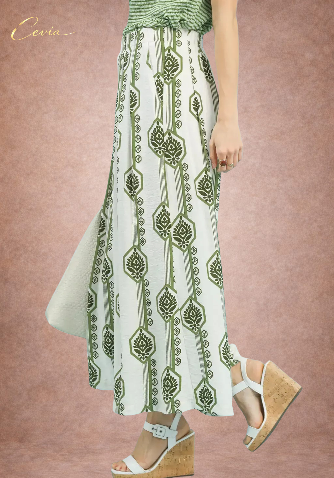 The Sage Boheme Palazzo Trousers