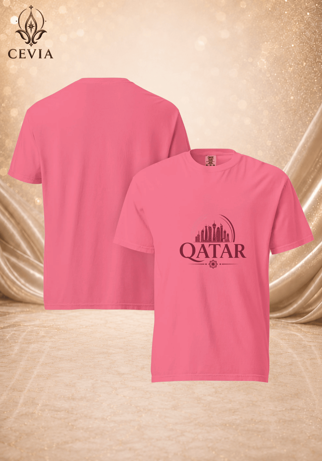 The Qatar Supporter Graphic Tee