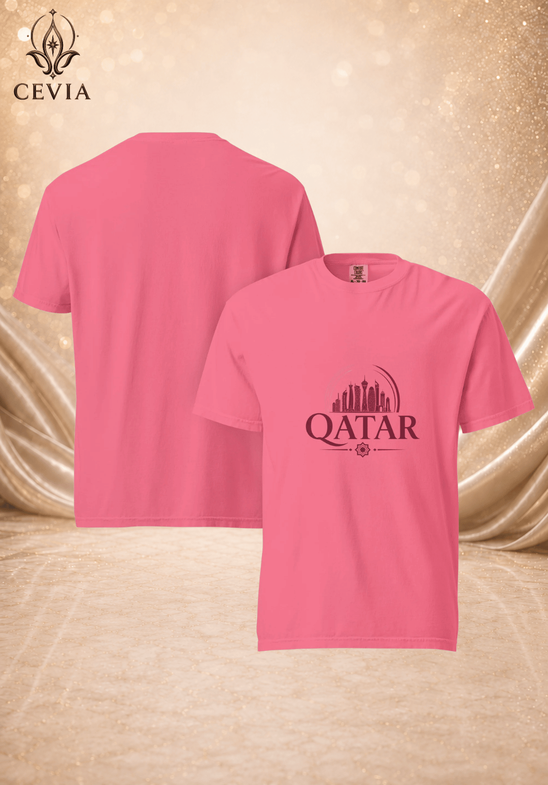 The Qatar Supporter Graphic Tee