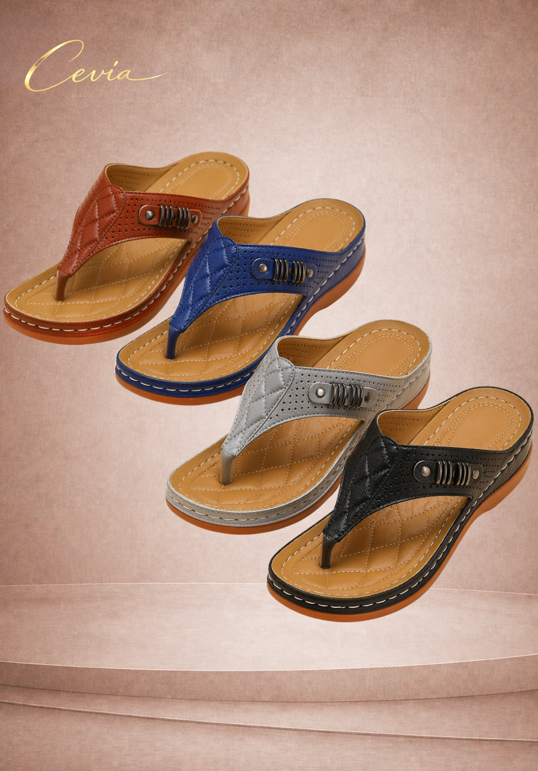 The Everyday Comfort Strap Sandals