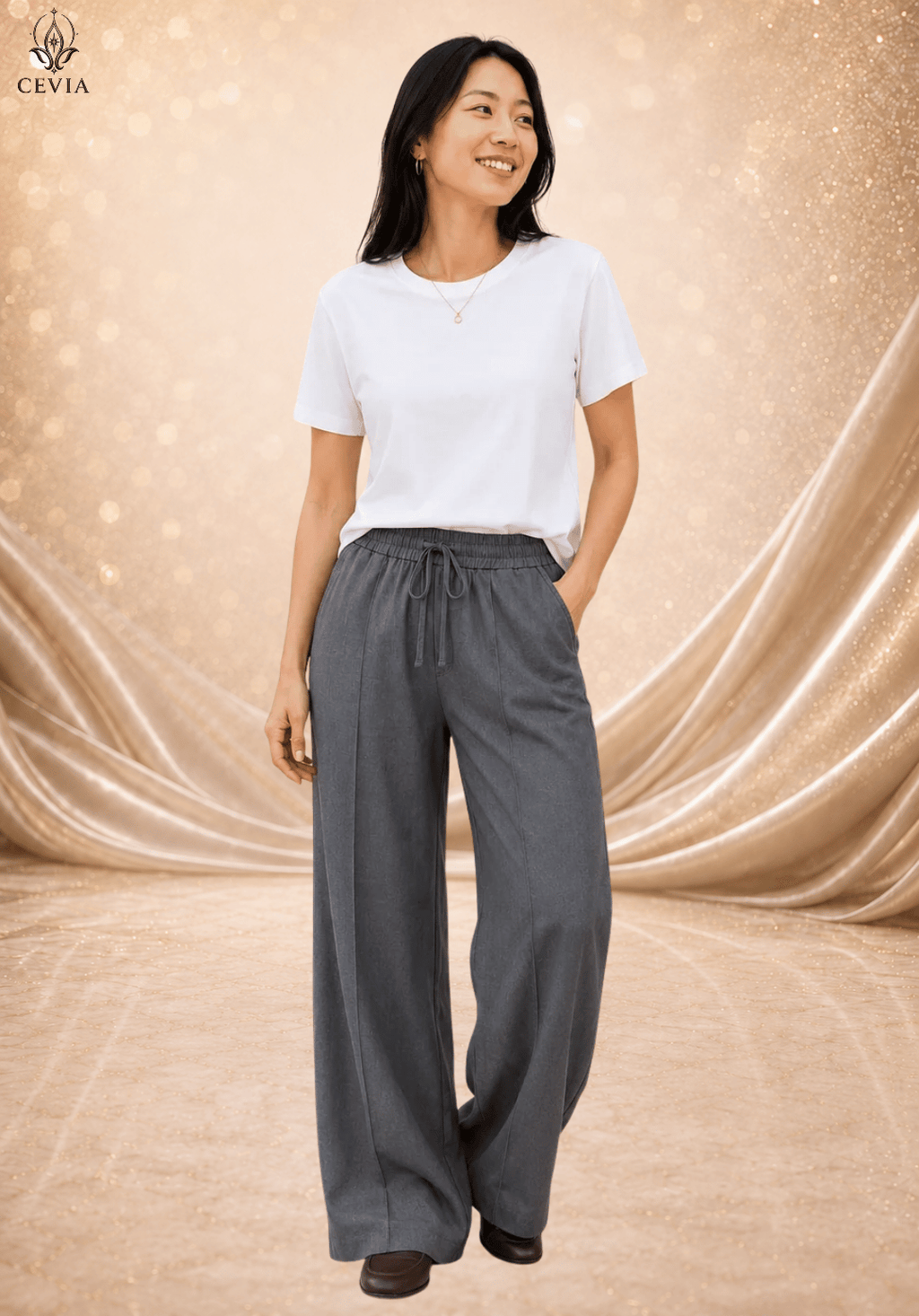 The Skyline Comfort Wide-Leg Pants
