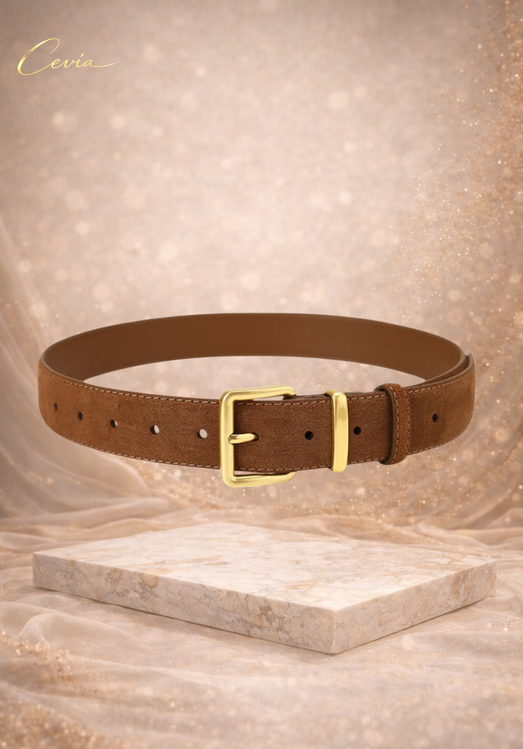 The Marcellus Classic Leather Belt