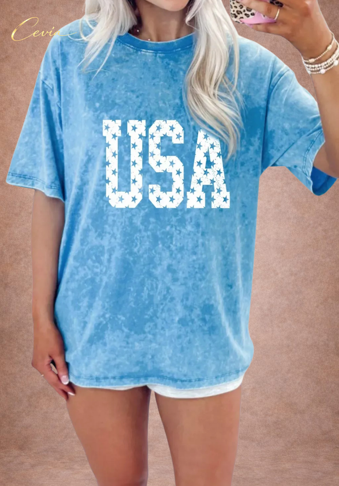 The Vintage USA Oversized Cotton Tee