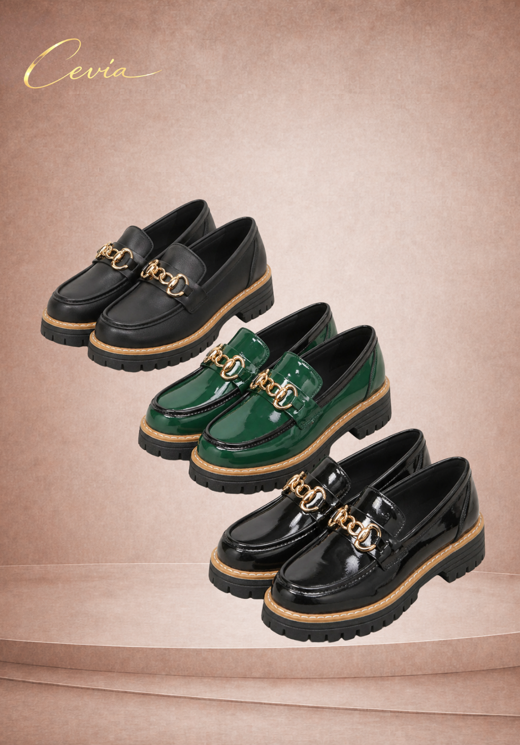 The Milano Chain Loafers