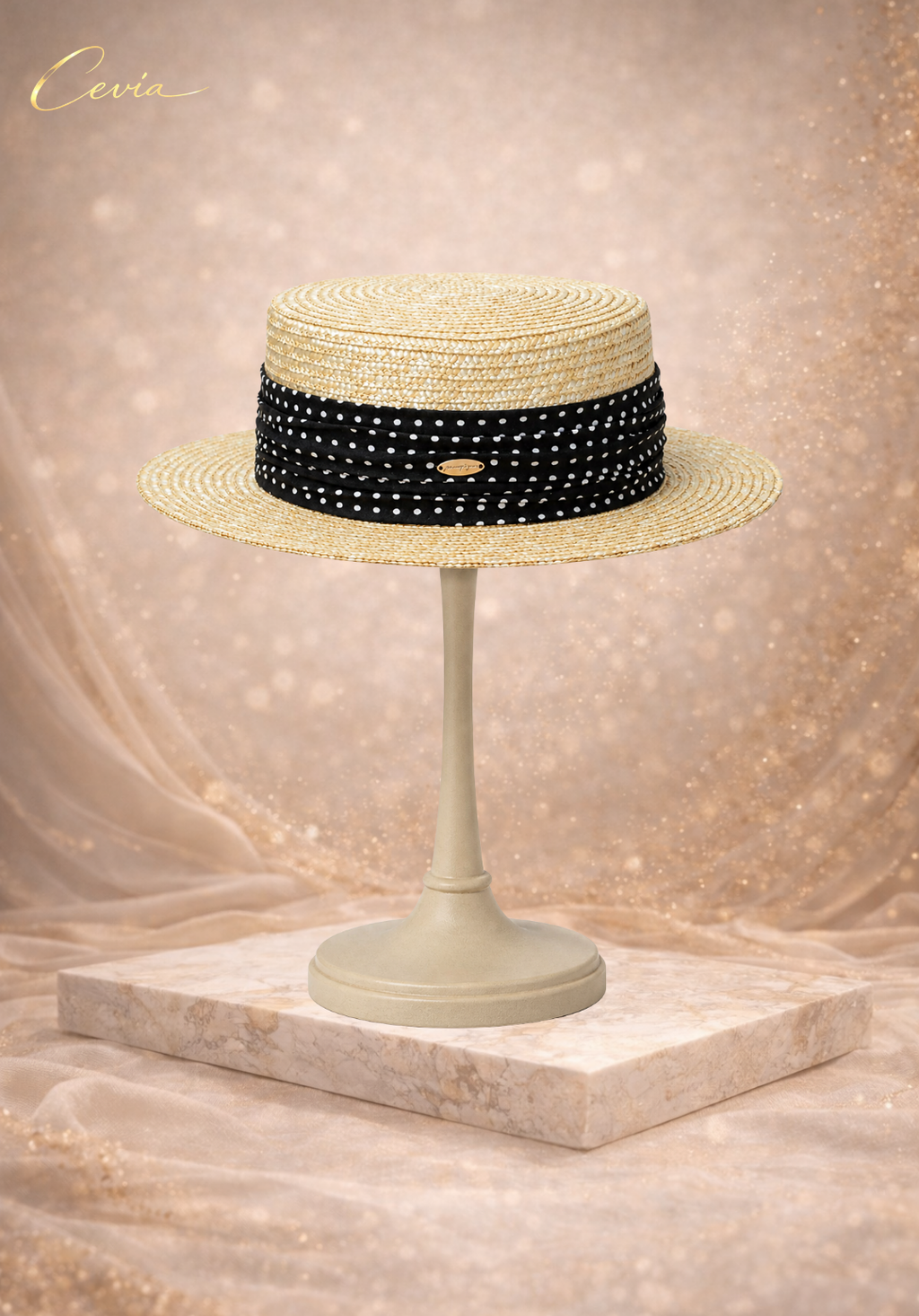 The Botanical Ribbon Straw Hat