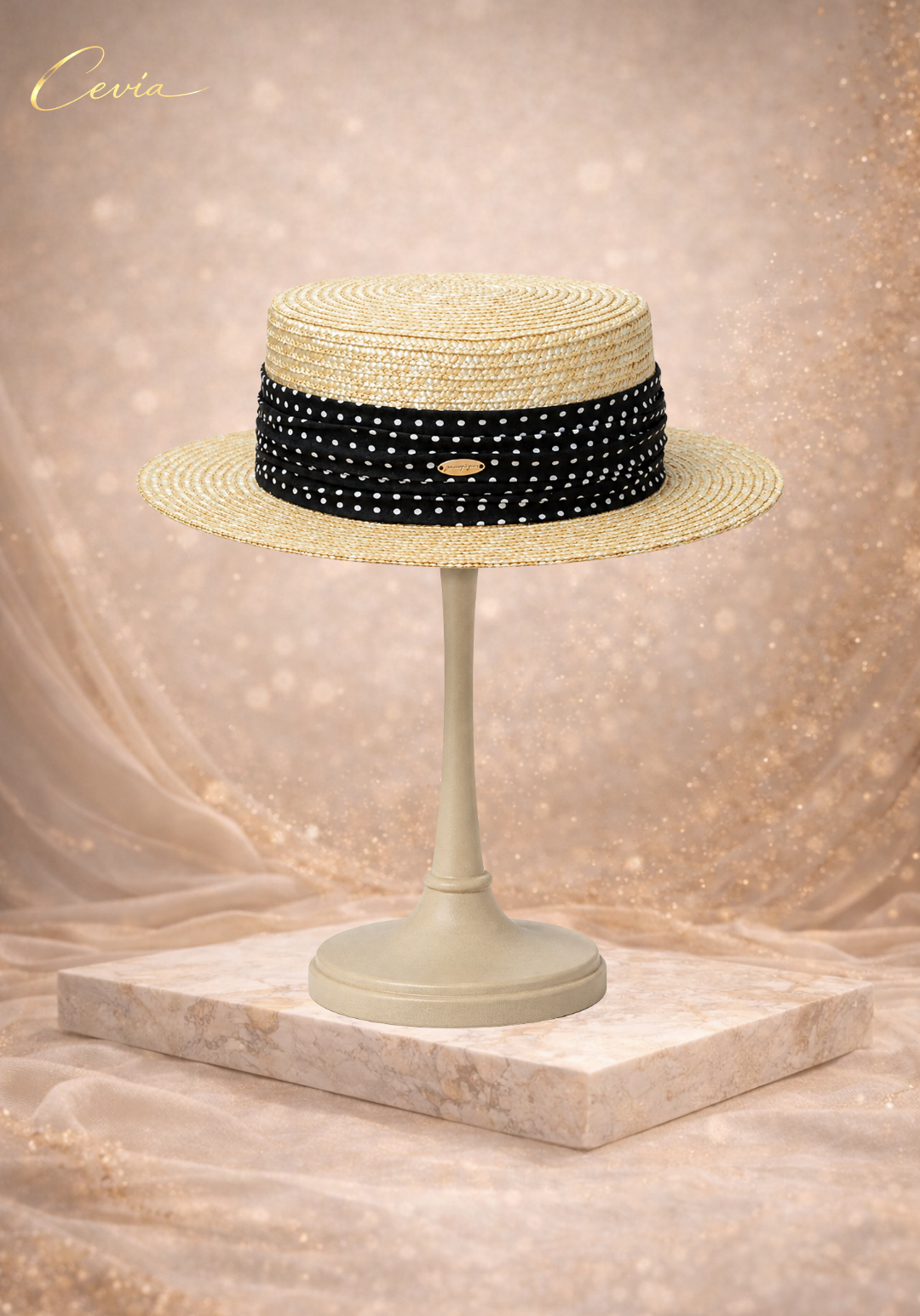 The Botanical Ribbon Straw Hat