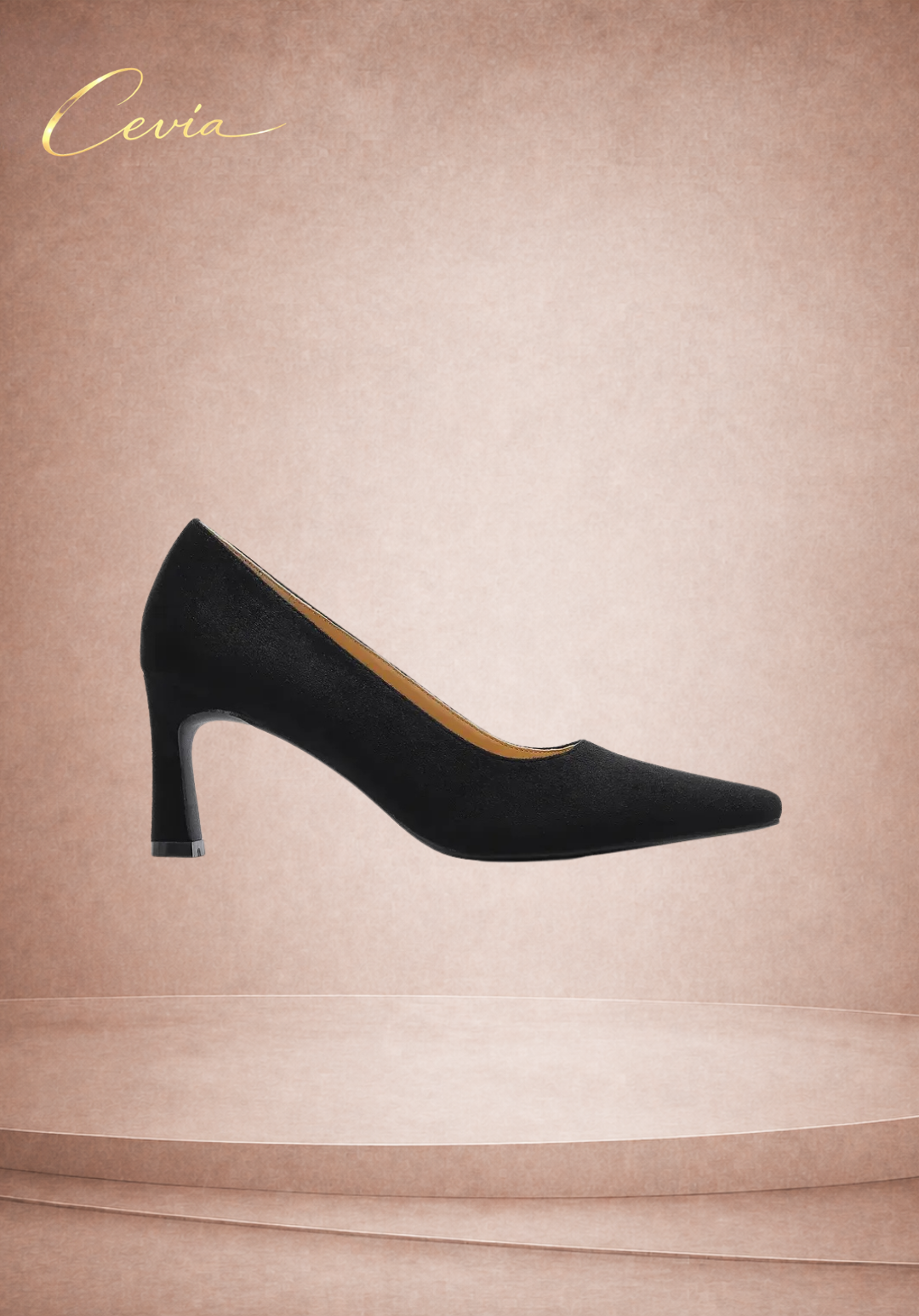 The Valentina Pointed Heel Pumps