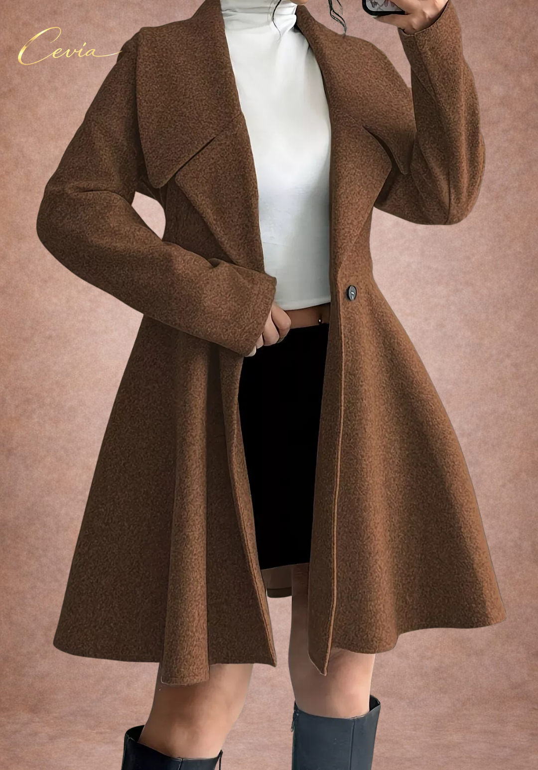 Urban Luxe Flare Coat