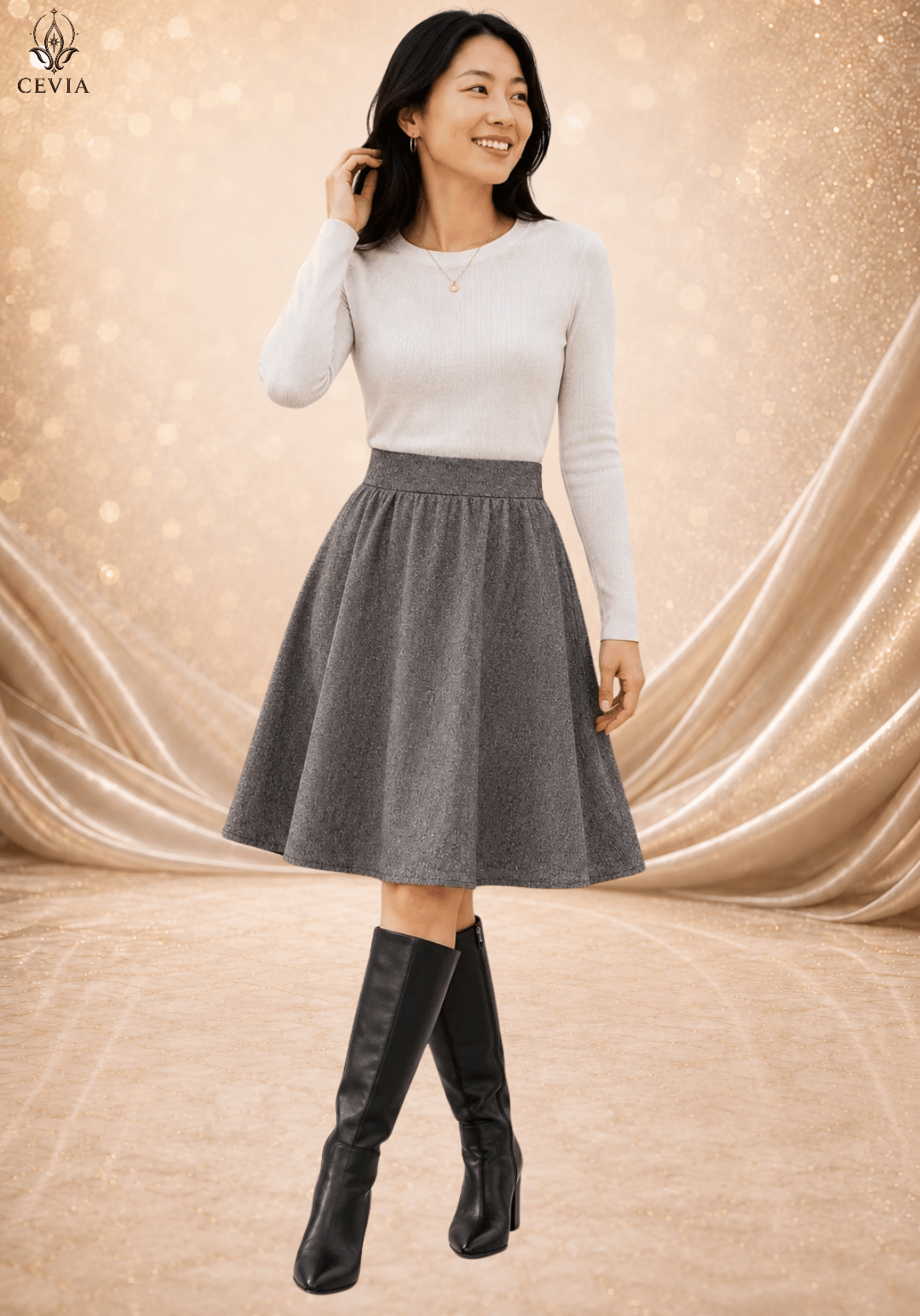 The Heritage Flare Skirt