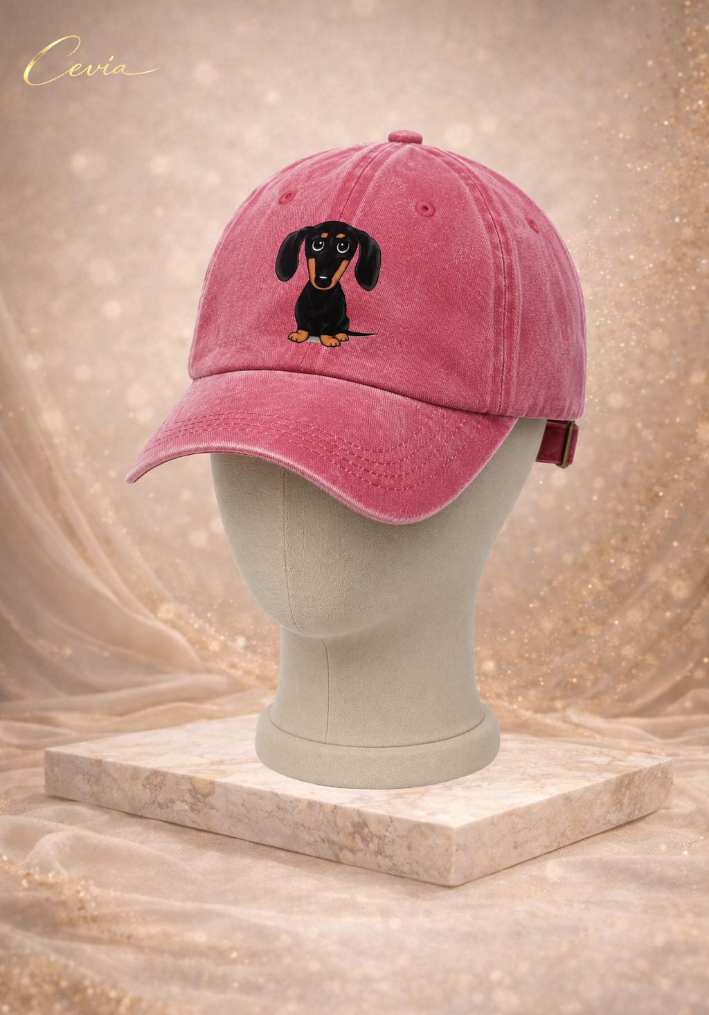 The Playful Pup Vintage Cap