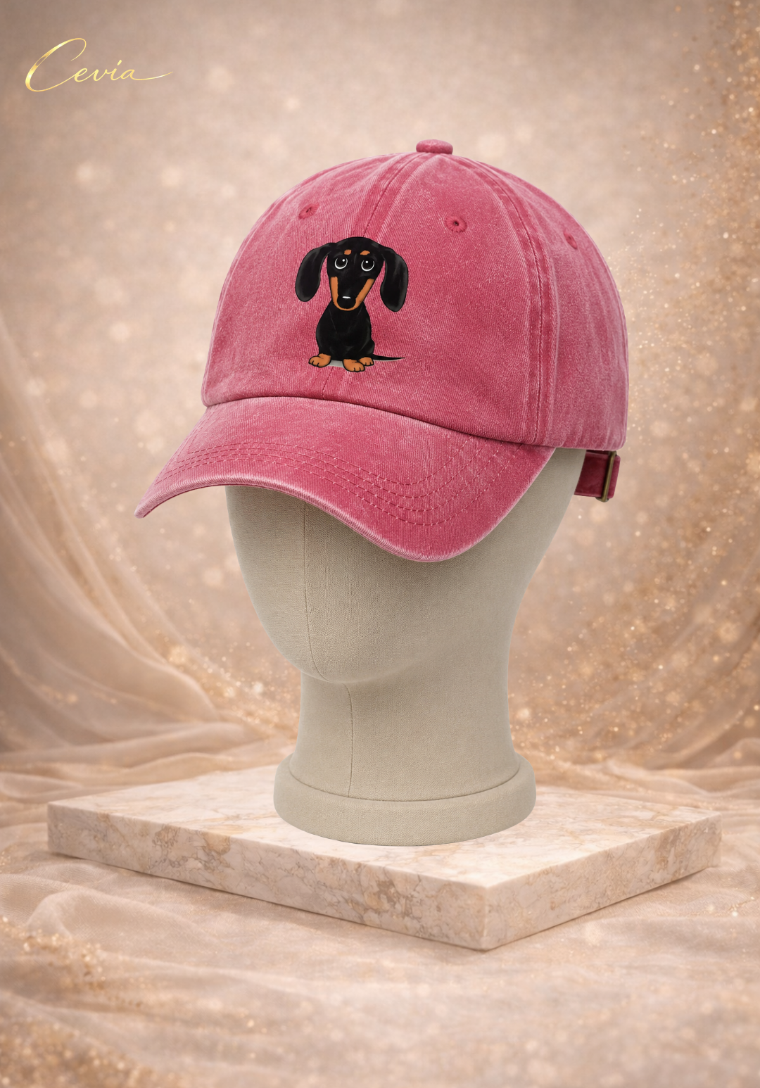 The Playful Pup Vintage Cap