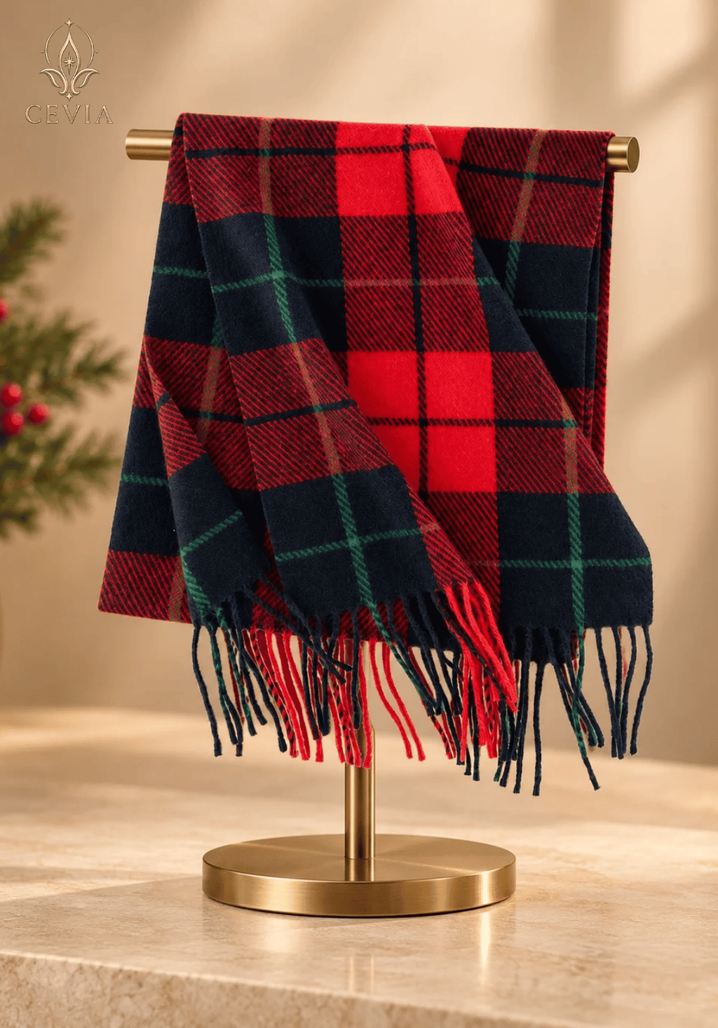 L’Écharpe d’Hiver Tartan Heritage