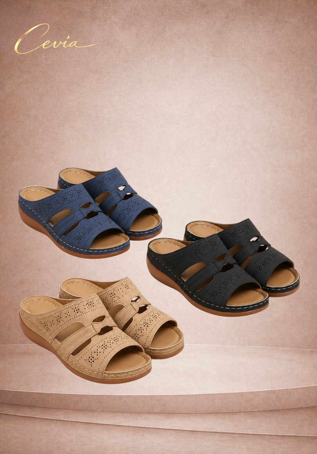 The Siena Comfort Breeze Sandals