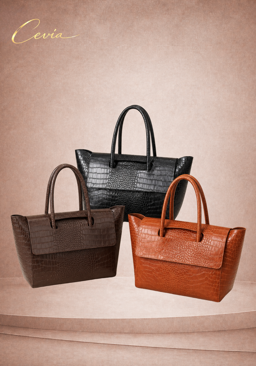 The Crovelle Structured Tote Bag