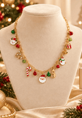 Die Holly Jolly Christmas Charm-Halskette