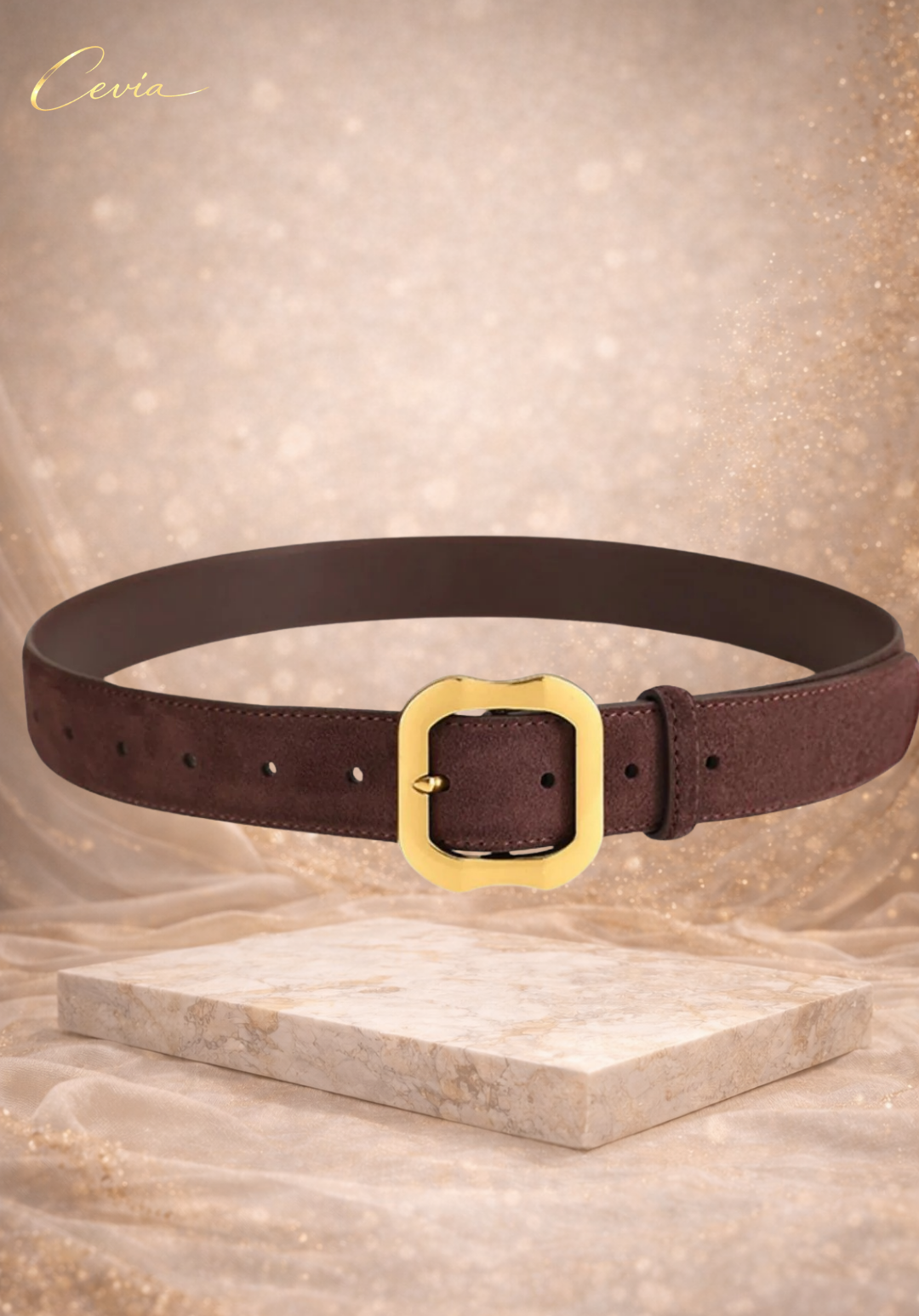 The Calista Signature Leather Belt