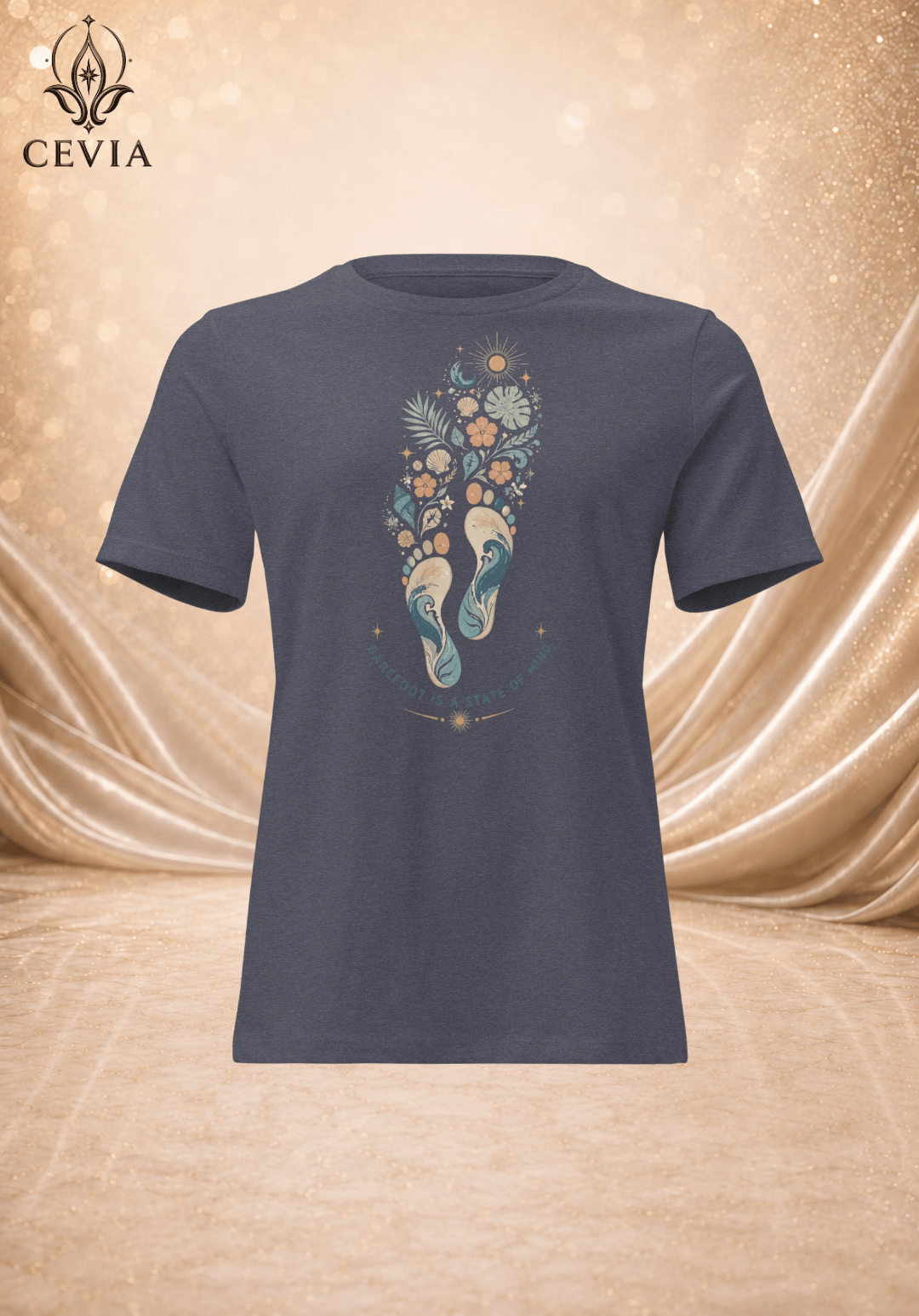 The Barefoot State of Mind Graphic Tee