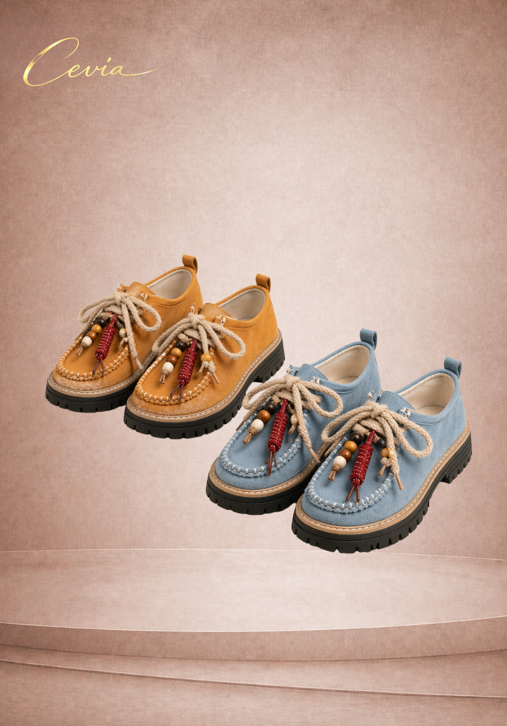 The Nomad Charm Moccasin Shoes