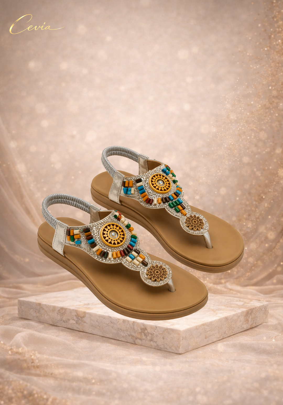 The Bohemian Charm Comfort Sandals
