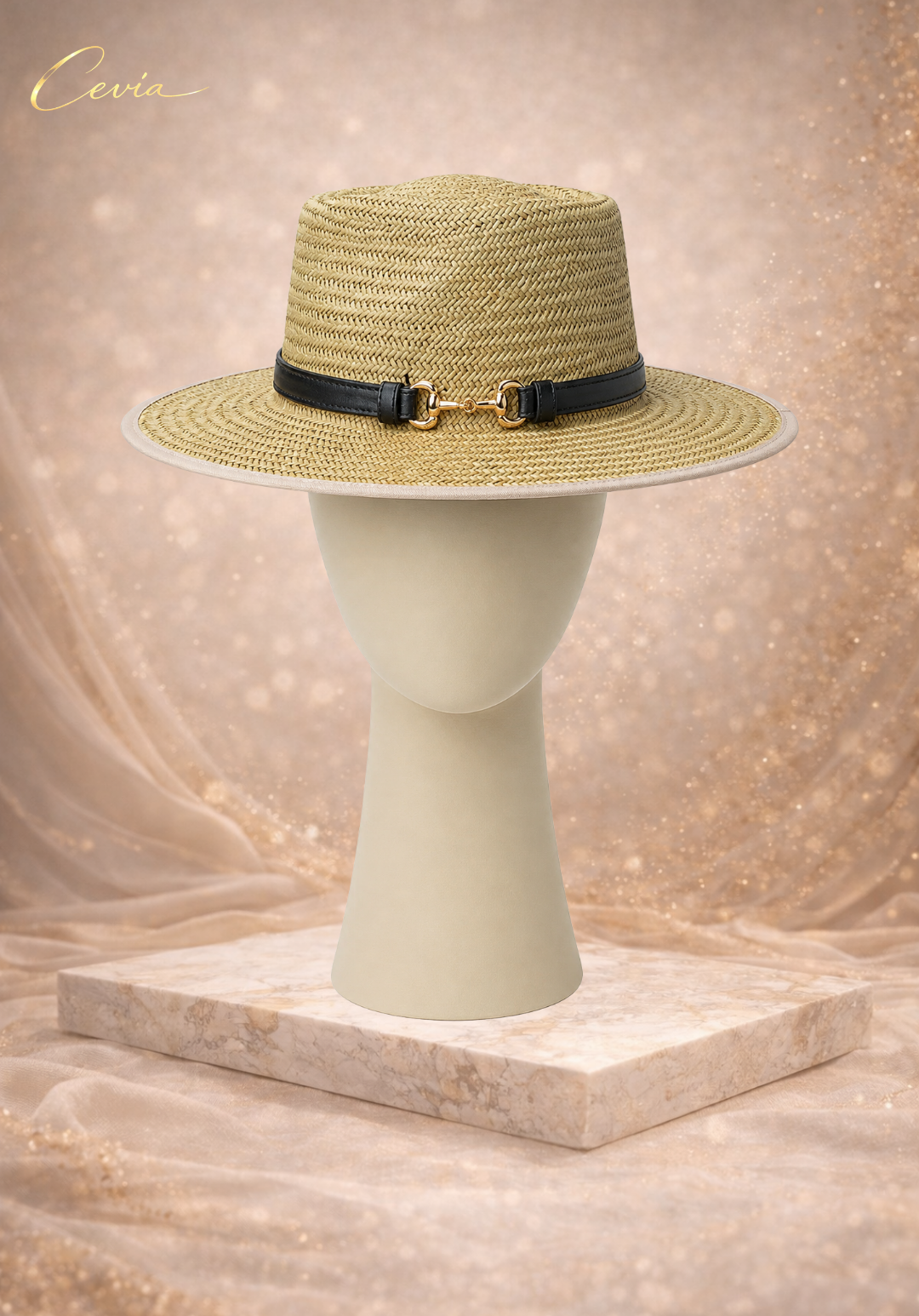 The Riviera Equestrian Straw Hat