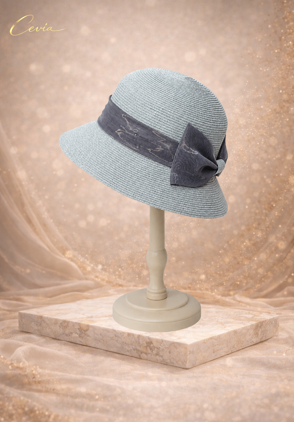 The Belle Charm Straw Hat