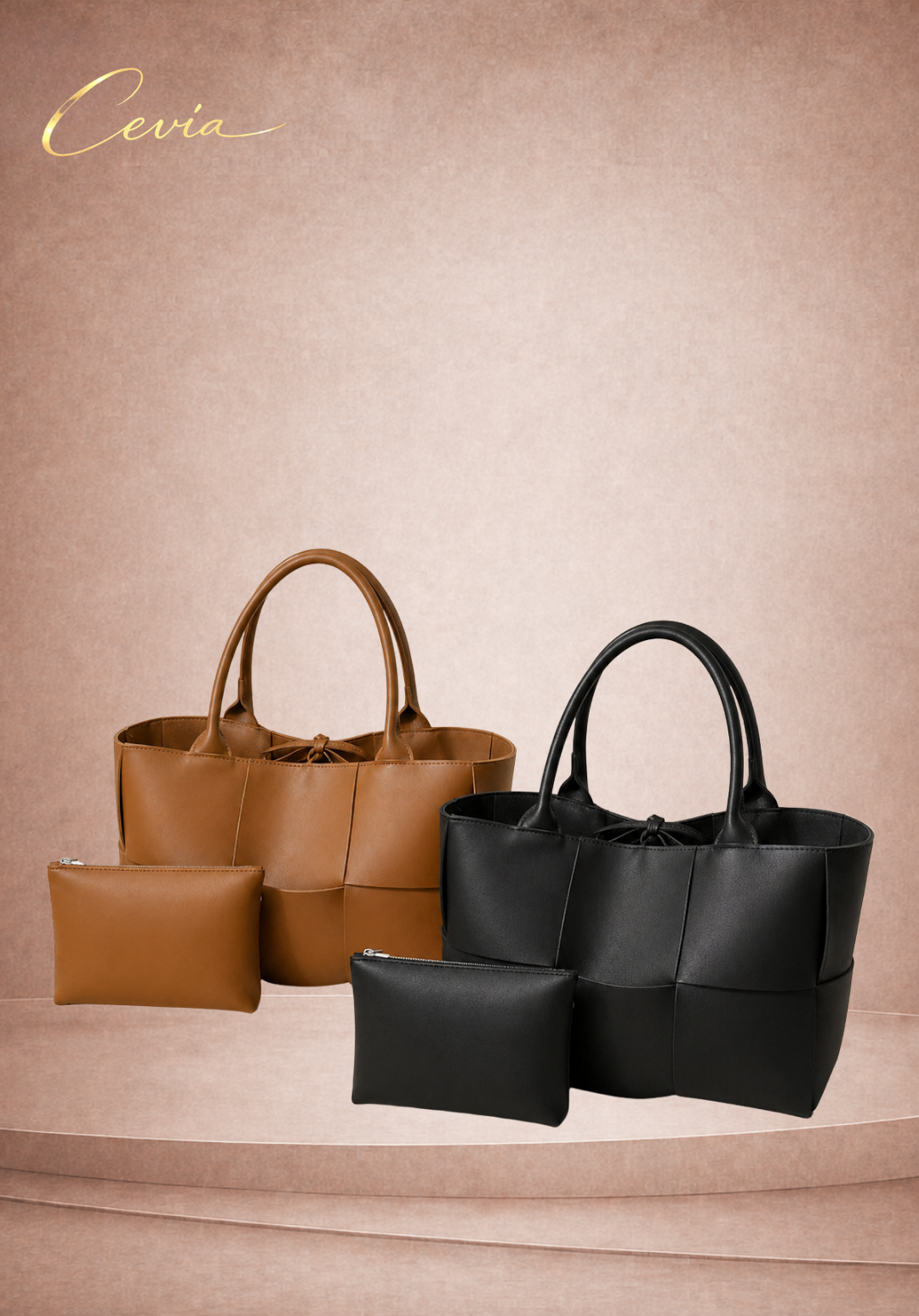 The Virelle Woven Structure Handbag