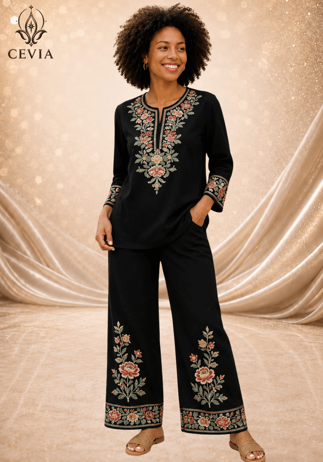 The Heritage Bloom Two-Piece Set