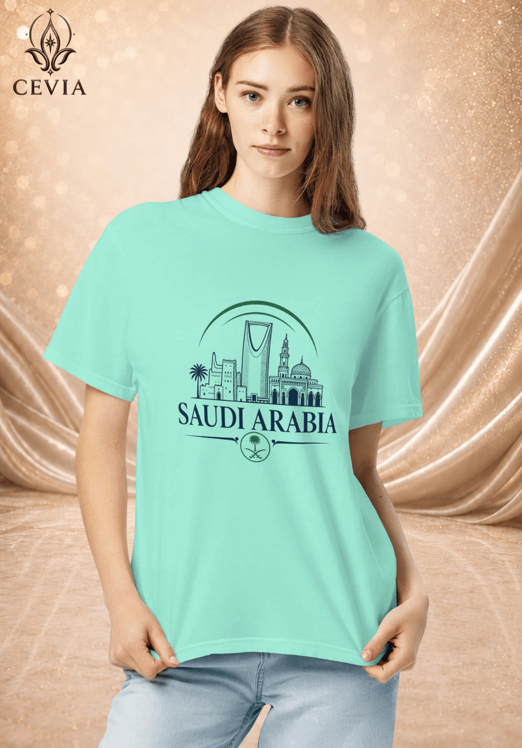 The Saudi Arabia Supporter Graphic Tee