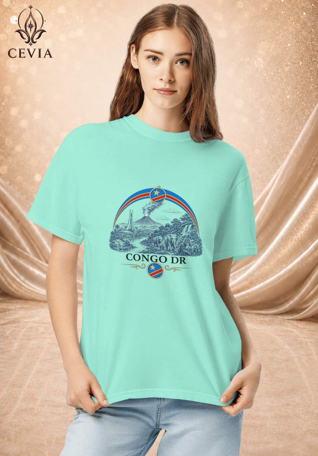 The Congo DR Supporter Graphic Tee