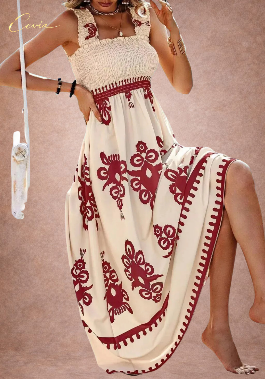 The Midnight Heritage Smocked Dress