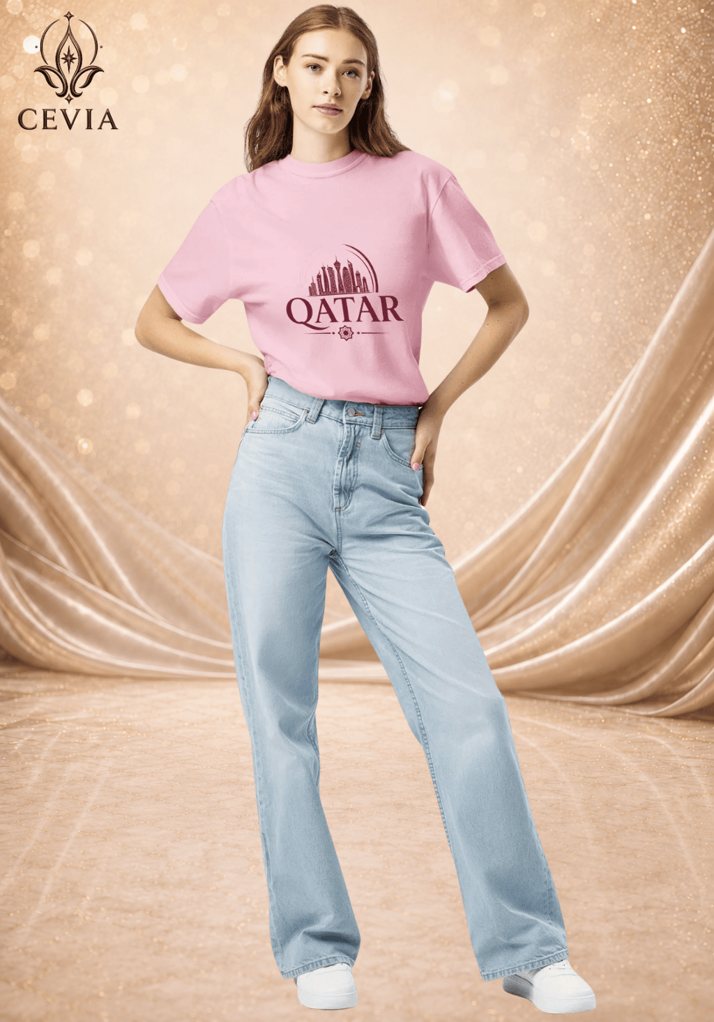 The Qatar Supporter Graphic Tee