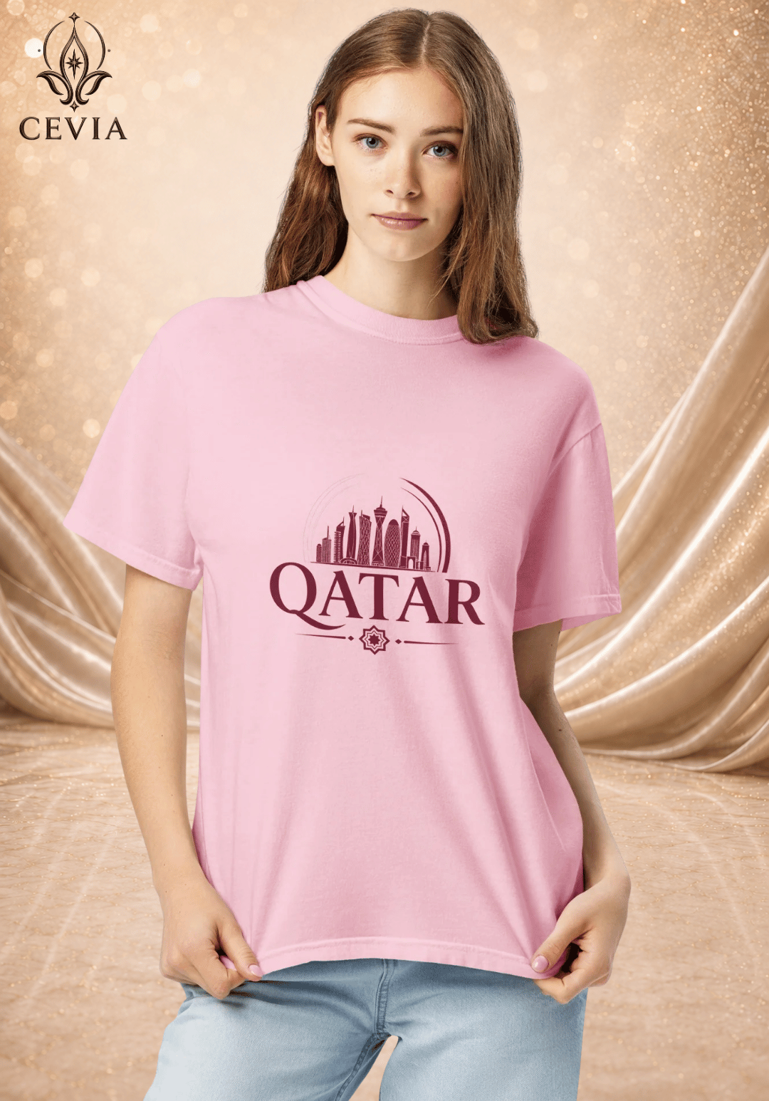 The Qatar Supporter Graphic Tee