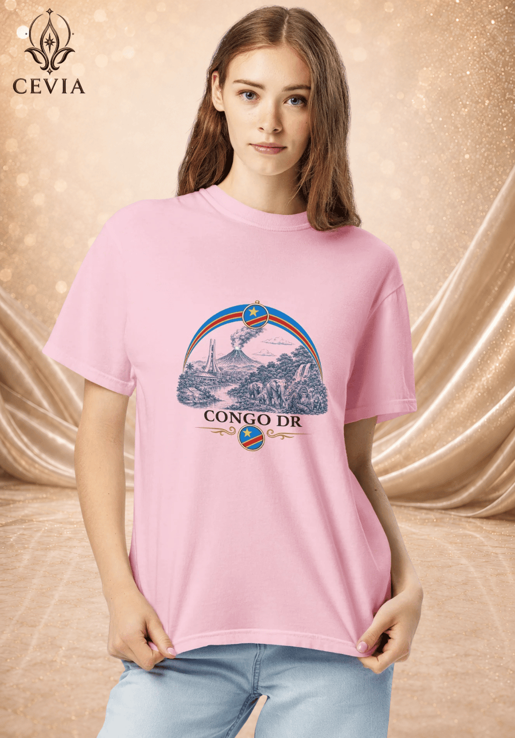 The Congo DR Supporter Graphic Tee