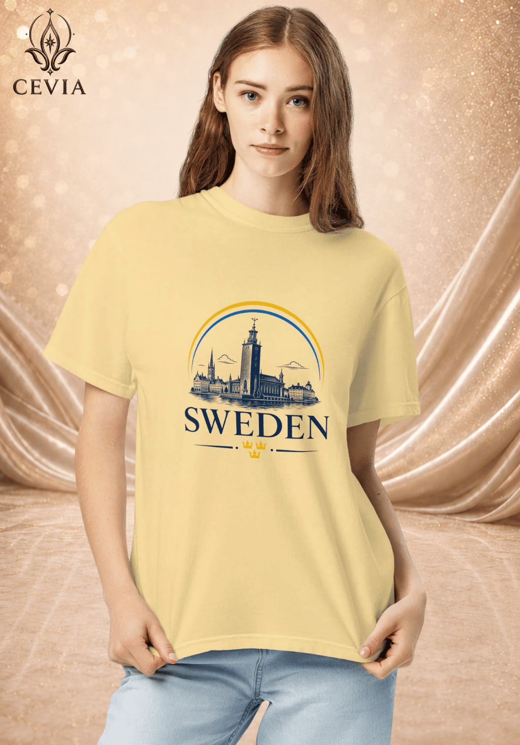 The Sweden Supporter Graphic Tee